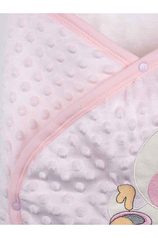 Pembe Kız Bebek Ayıcıklı Nohut Kundak