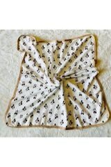 Fitilli Tek Katlı Mickey Mouse Bebek Kundak Battaniye