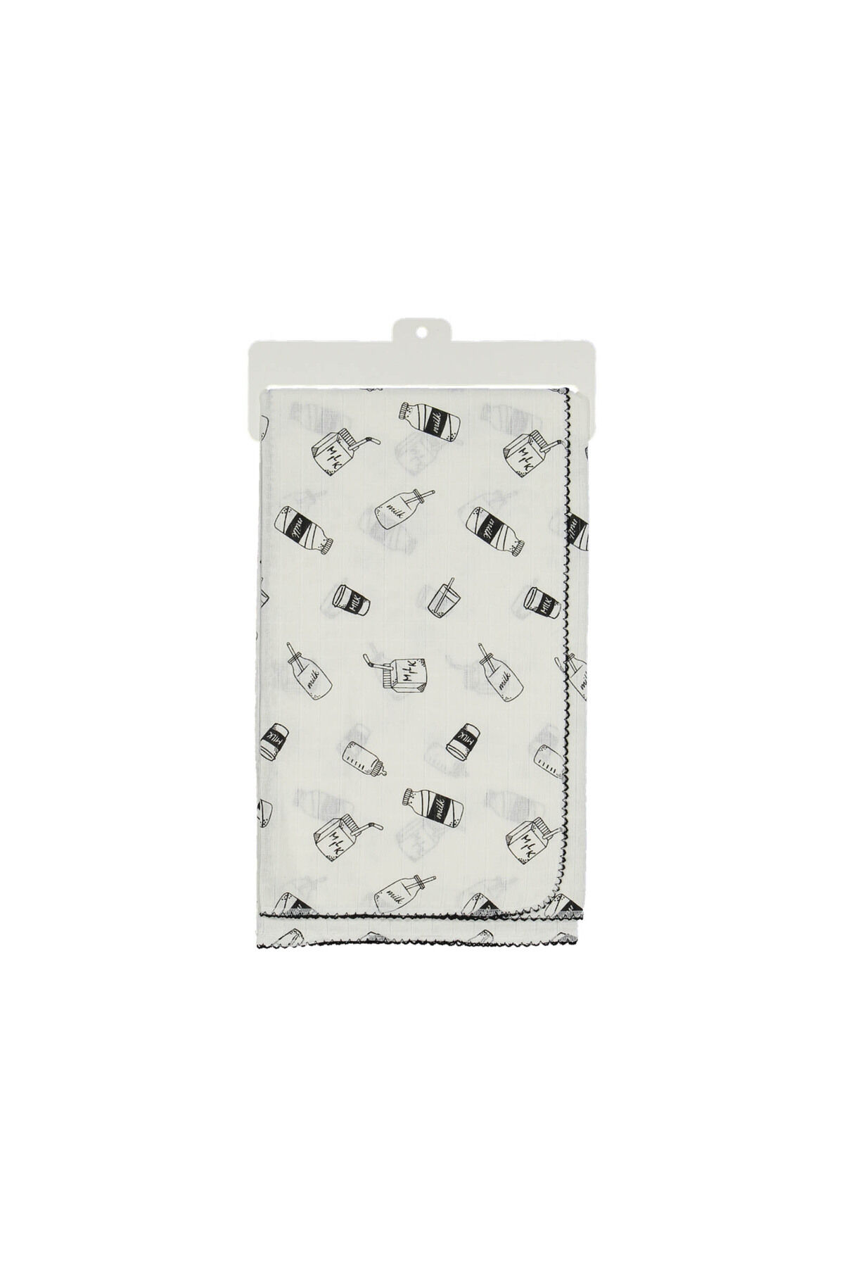 UNISEX 80X90 KENARI OYALI SÜT DESEN MÜSLİN BATTANİYE