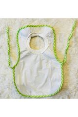 6’lı Ayıcıklı Sıvı Geçirmez Boyundan Geçmeli Kız Erkek Bebek Çocuk Büyük Önlük