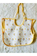 6’lı Ayıcıklı Sıvı Geçirmez Koldan Giymeli Kız Erkek Bebek Çocuk Büyük Önlük