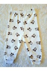 Sevimli Organik Yenidoğan Bebek Takım 2li Önden Çıtçıtlı Badili Zıbın Takımı