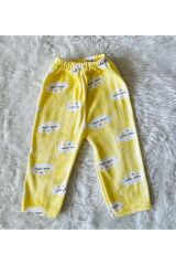 Sarı Bulutlu Komple Çıtçıtlı Kız Erkek Bebek Takım