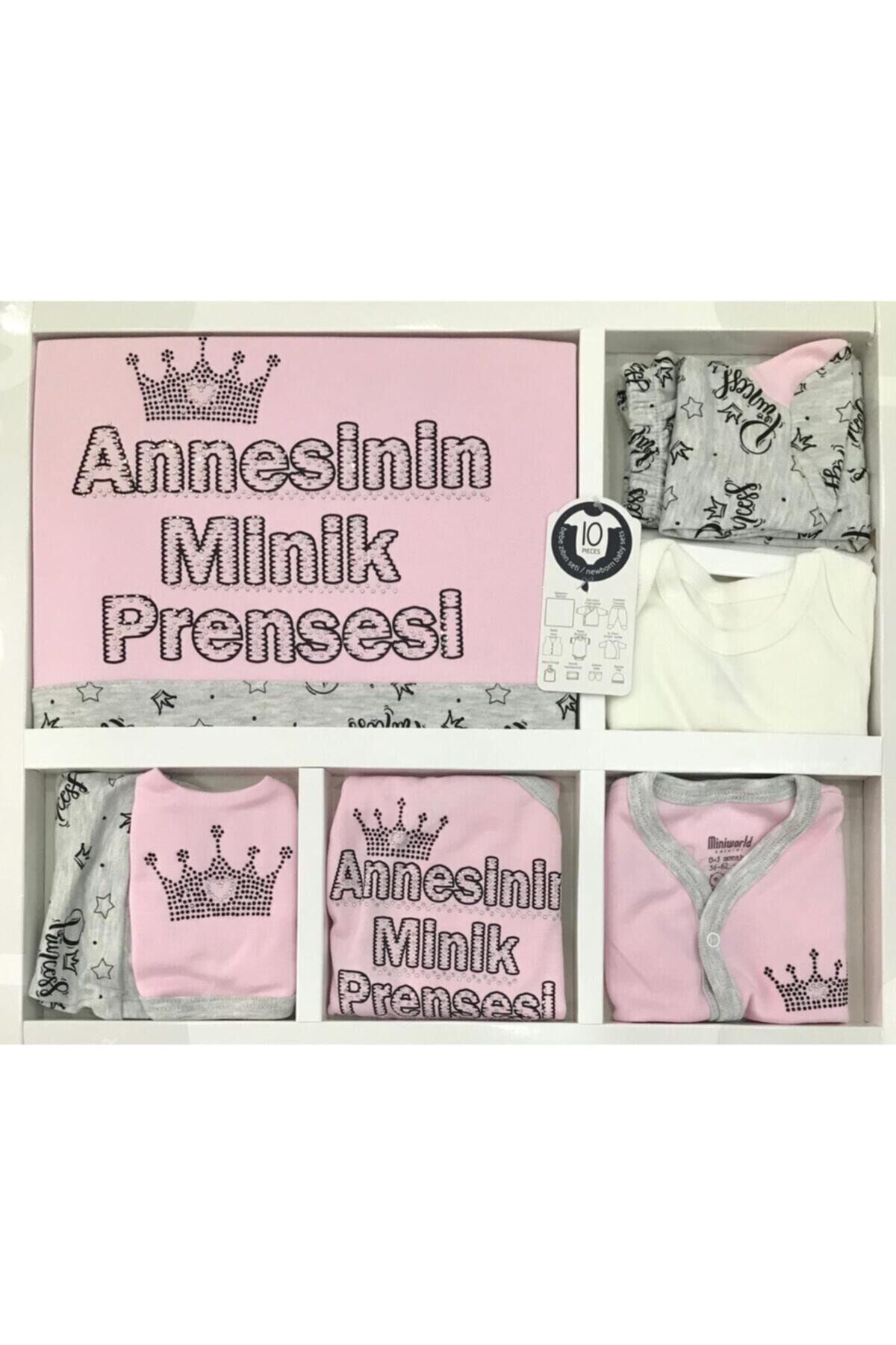 Kız Bebek Pembe Annesinin Minik Prensesi 10'lu Hastane Çıkışı Seti