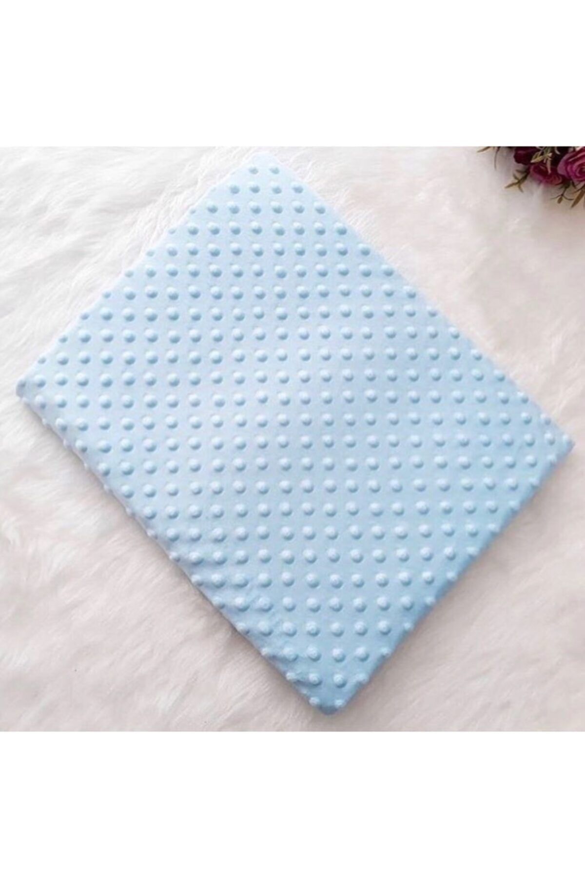 Erkek Bebek Mavi Nohut Battaniye