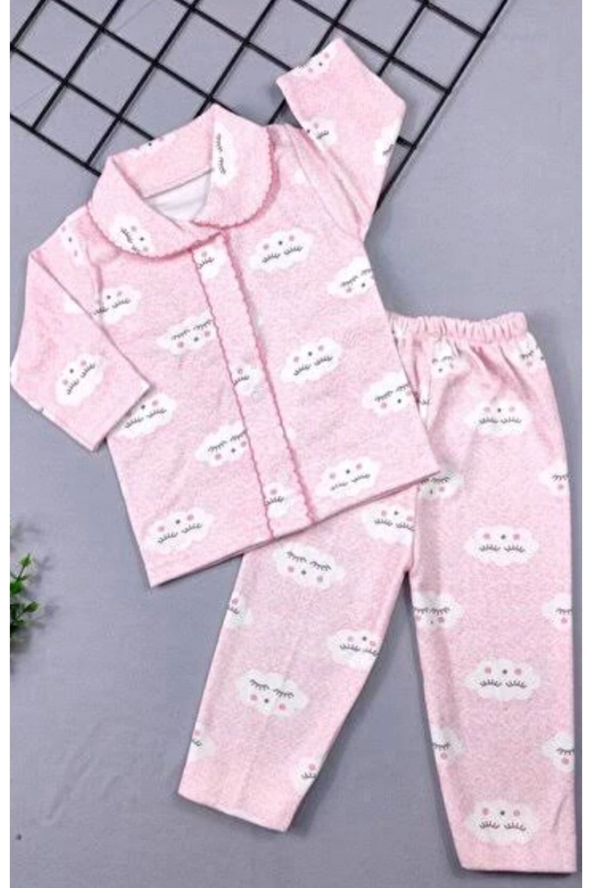 Penguen Unisex Bebek Mavi Takım Pembe - 0-3 Ay