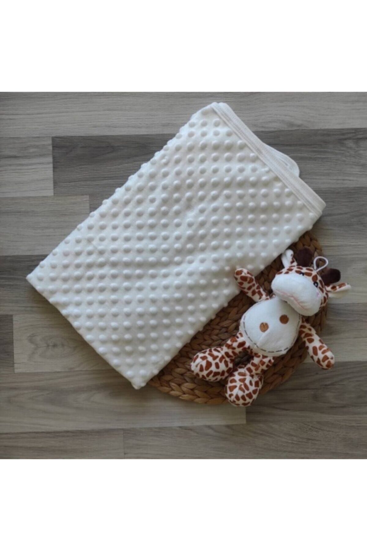 Bej Nohut Bebek Battaniyesi Krem - 100 X 100