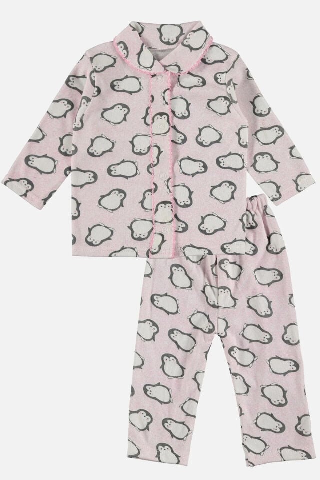 Dama Unisex Bebek Mavi Takım A. Pembe - 3-6 Ay