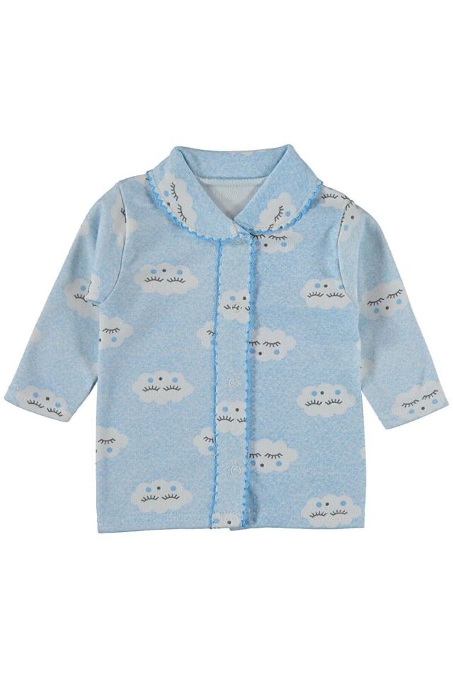 Dama Unisex Bebek Mavi Takım Mavi - Yeni Doğan
