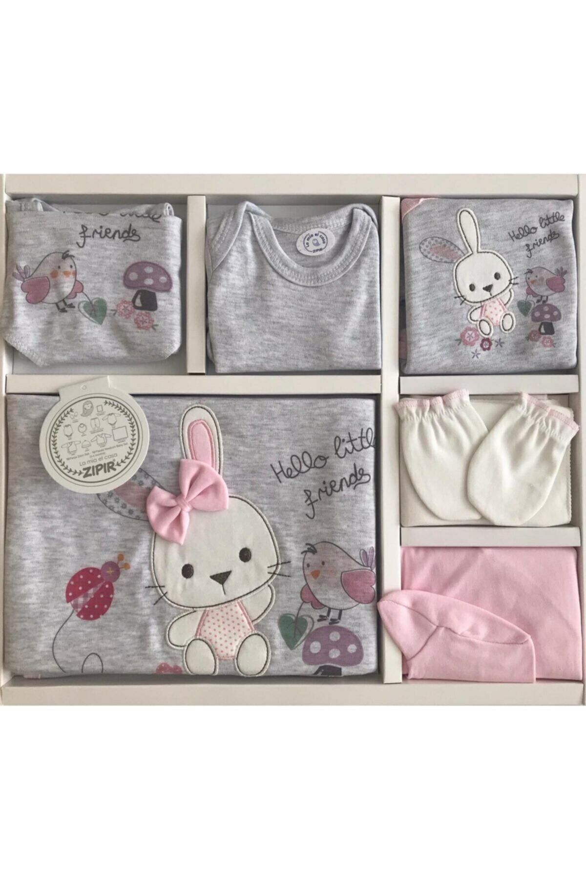 Bebek Yeni Doğan Mantarlı Tavşan Hastane Çıkışı 10 Lu Set