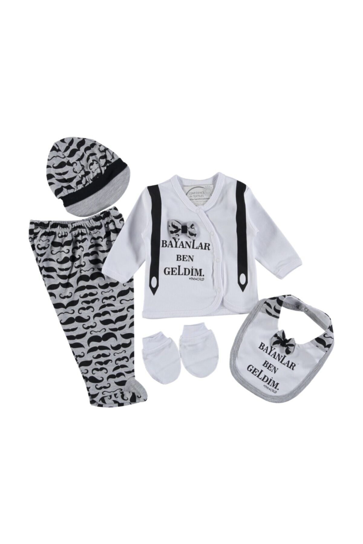 Kız Bebek Siyah 5'li Set