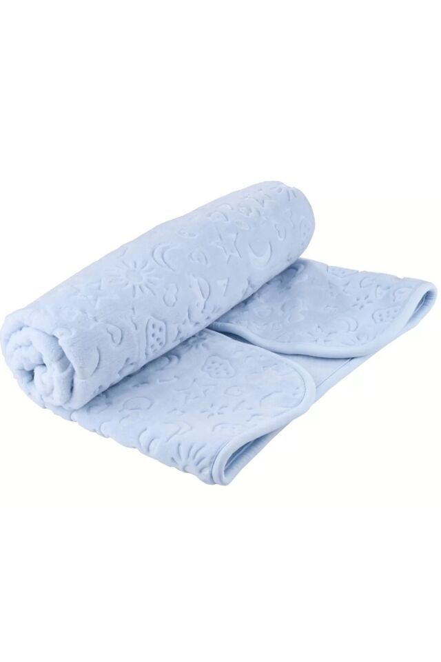 Kabartmalı Peluş Ince Mevsimlik Bebek Battaniyesi (NOT:ÜRÜN MEVSİMLİKTİR.)