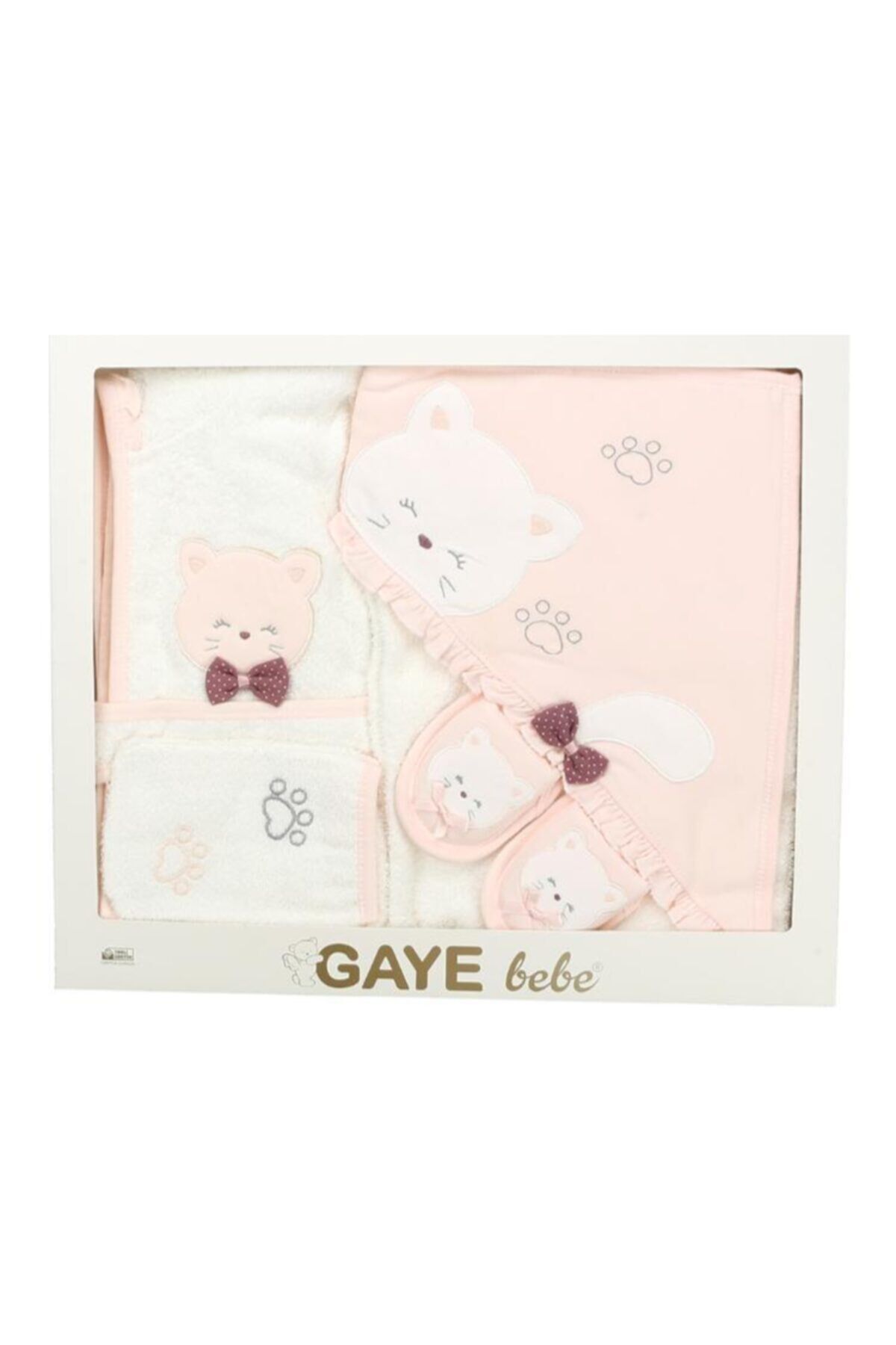 Krakterli Bebek Havlu&bornoz Takımı Pembe
