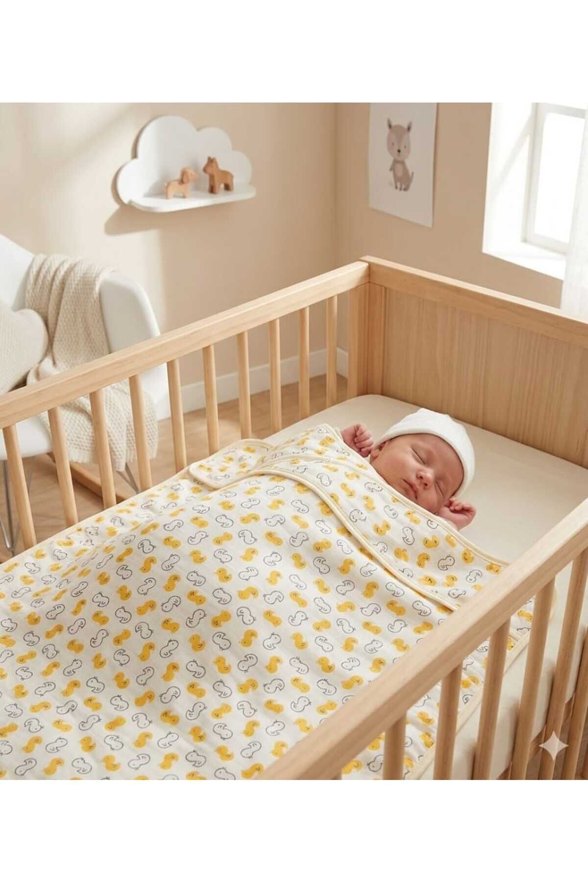 Kahve kalp fitilli kumaş pamuk kundak bebek battaniyesi Beyaz,Büyükkalpkırmızı