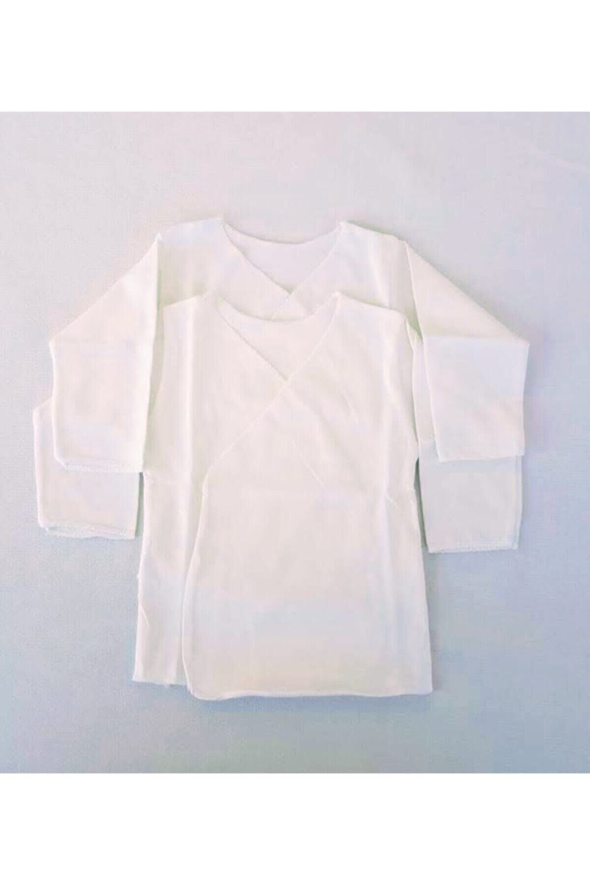 Unisex Bebek Beyaz 2'li Iç Dış Zıbın